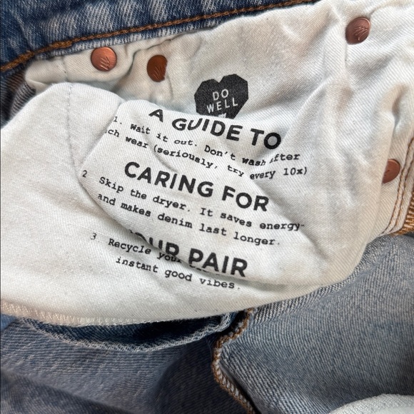 Madewell high-rise slim boy jean size 26 - Picture 8 of 12